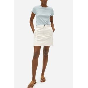 Everlane Canvas Stamp Skirt